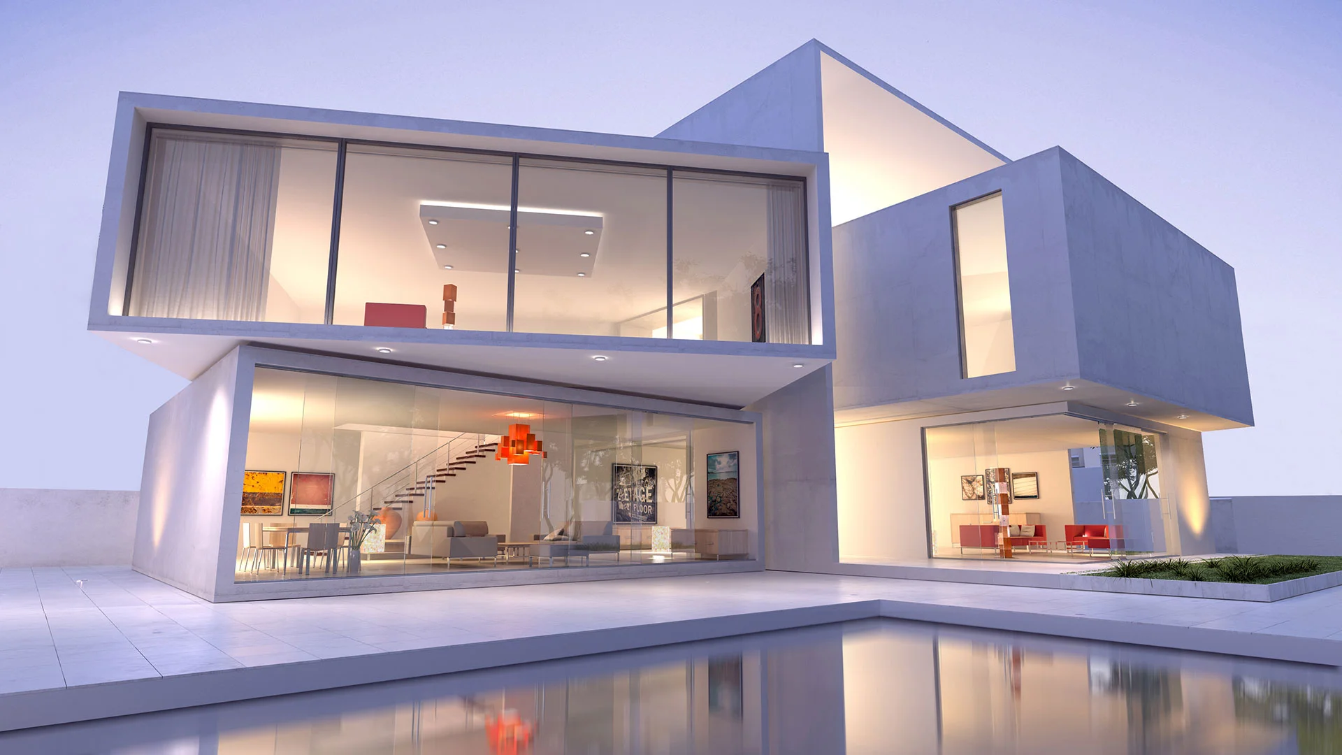 Hogar inteligente con sistema de automatización residencial integrado de AUTEC